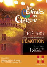 Flyers des Estivales 2007 à Chambéry